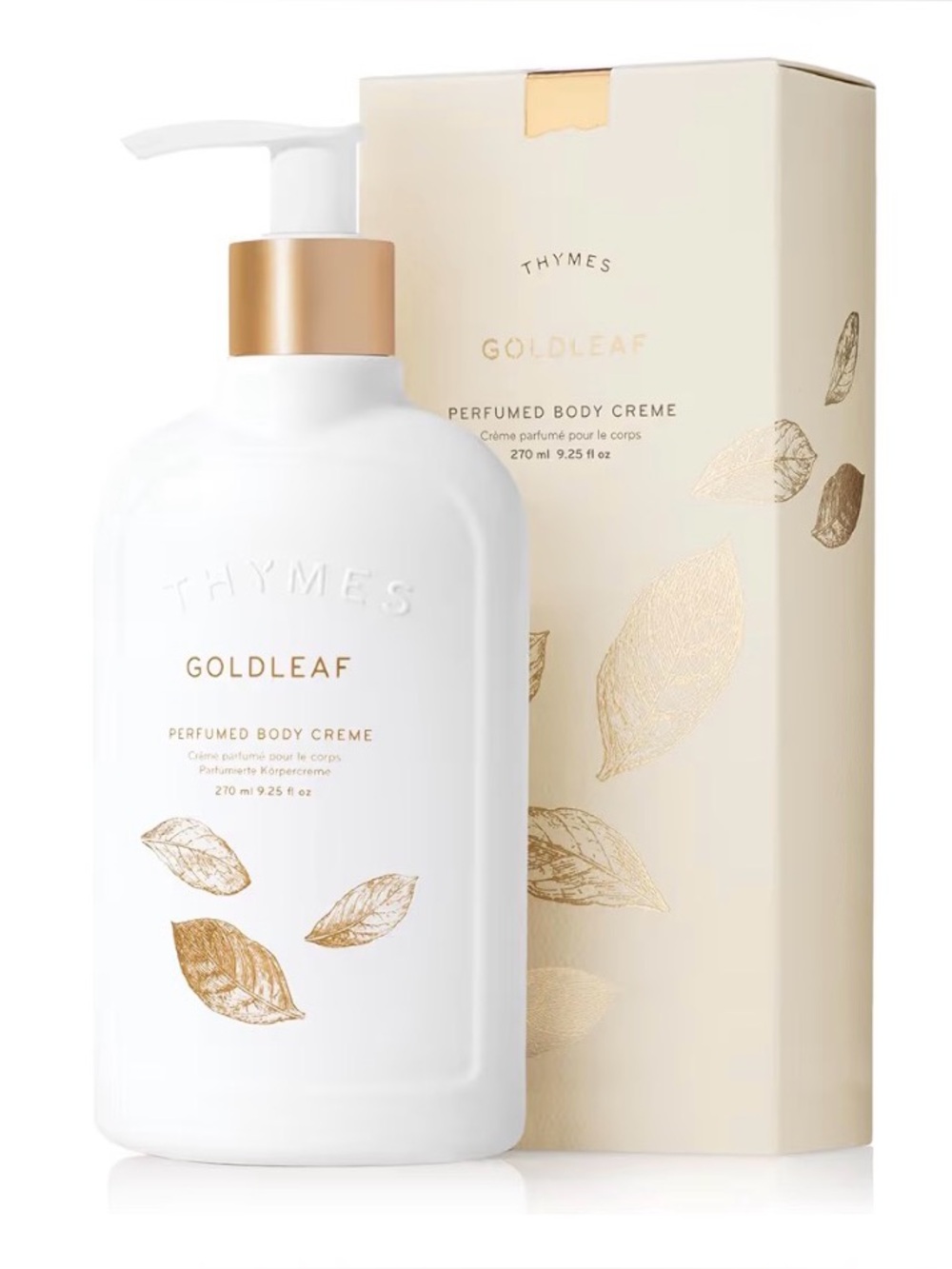 Thymes Goldleaf Perfumed Body Crème Body and Hand Lotion (9.25 fl oz)